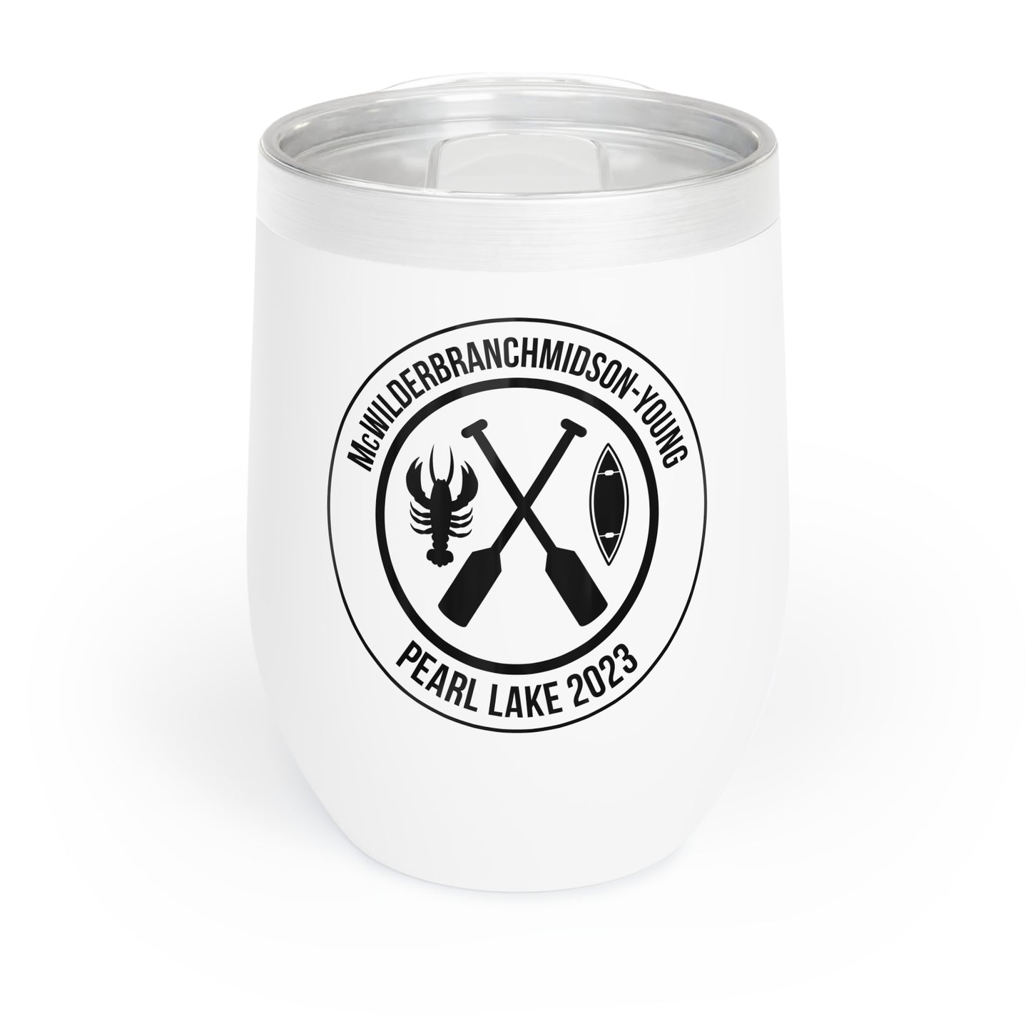 Pearl Lake Wine Tumbler