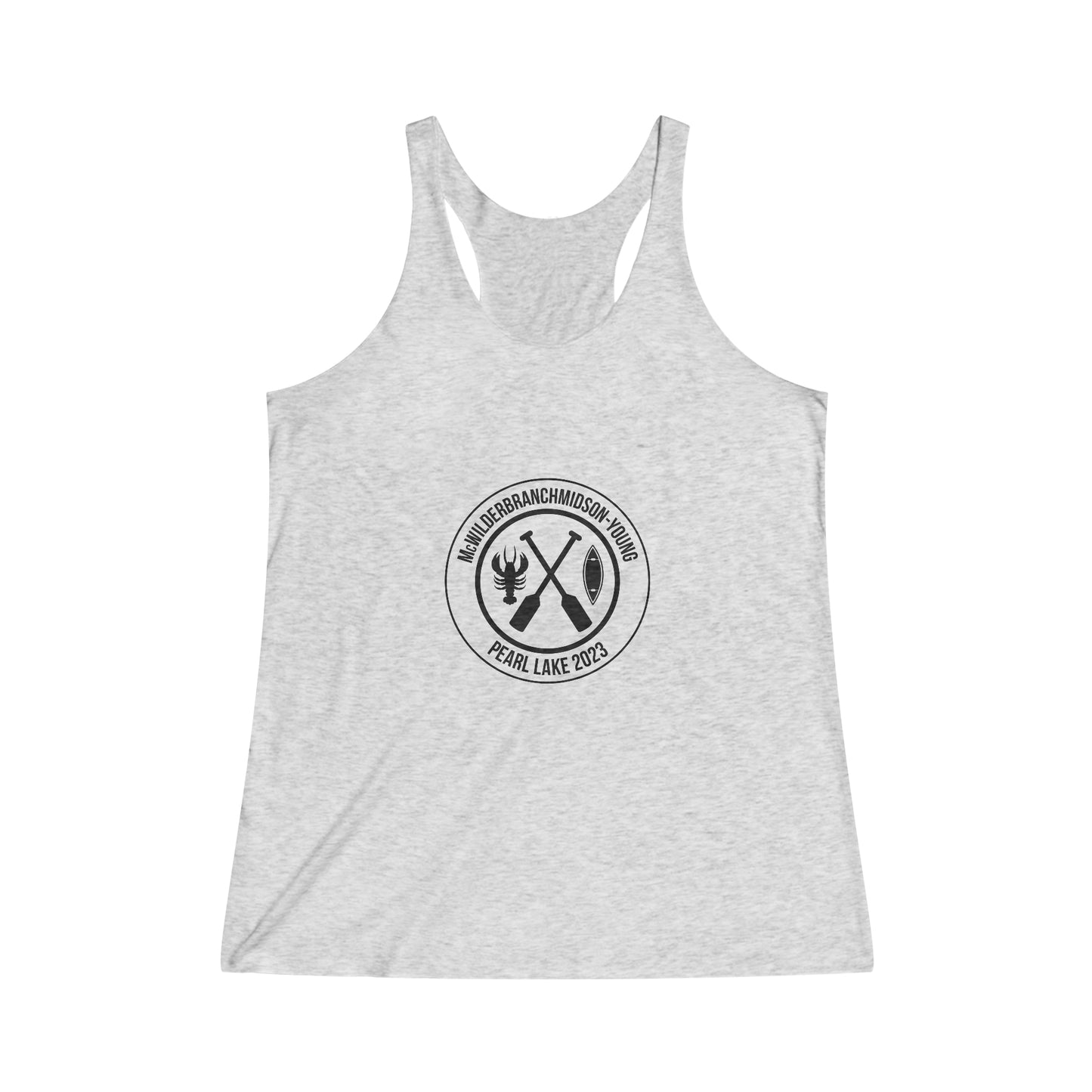 Pearl Lake Women's Tri-Blend Racerback Tank (Light)