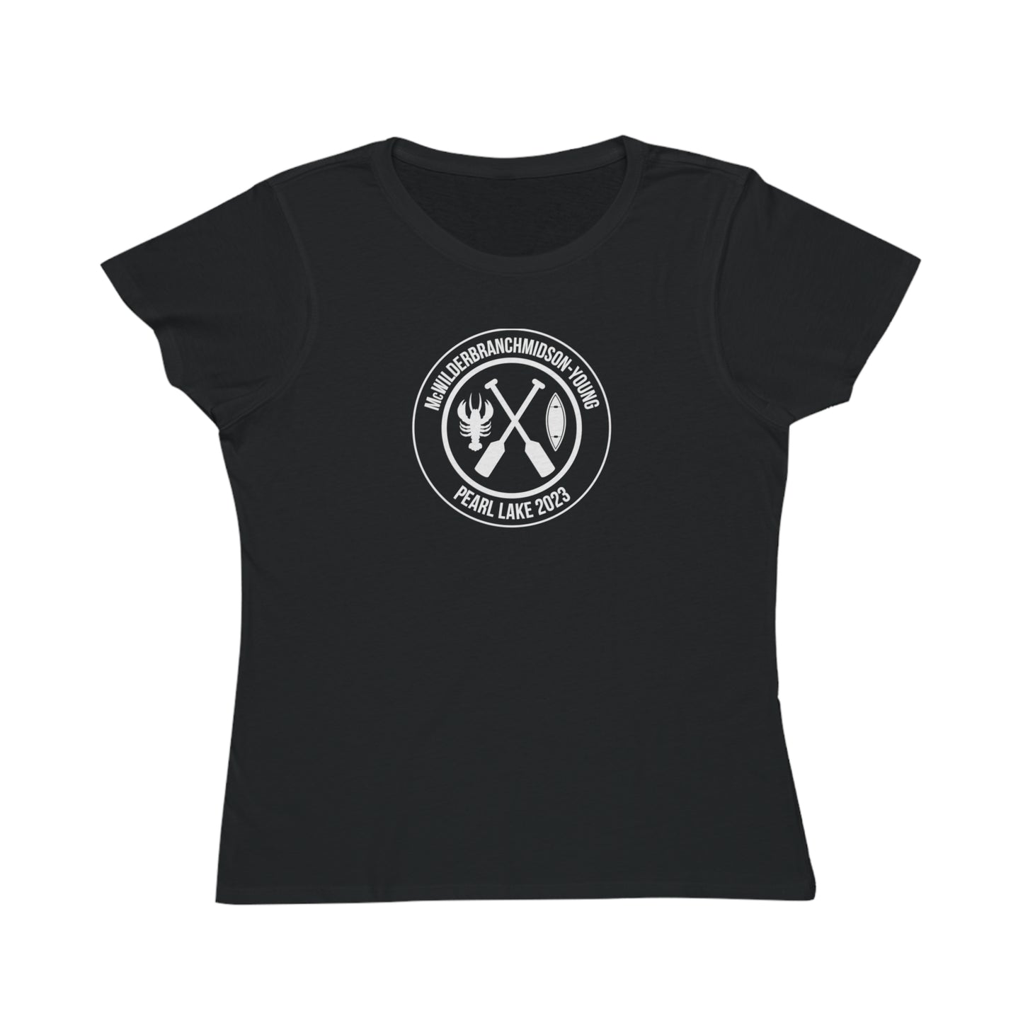 Pearl Lake Women's Organic T-Shirt (Dark)
