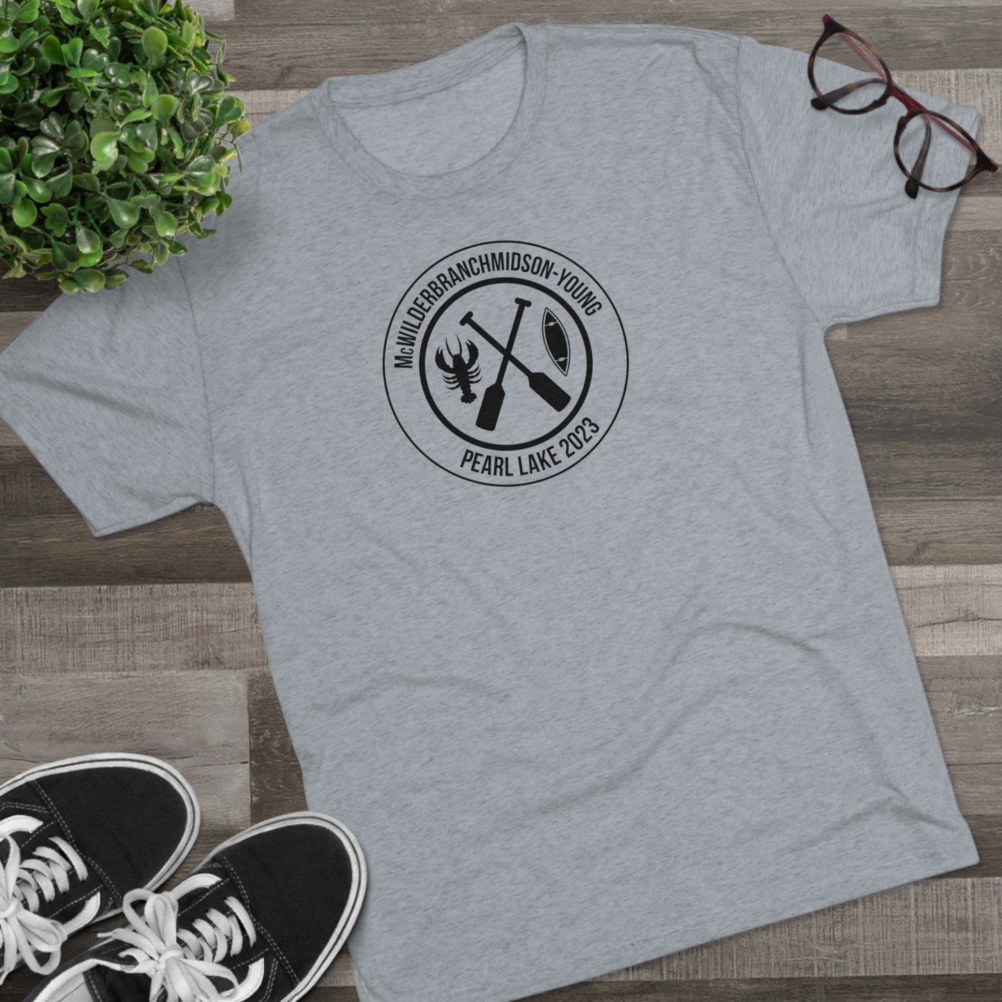 Pearl Lake Tri-Blend T-Shirt (Light)