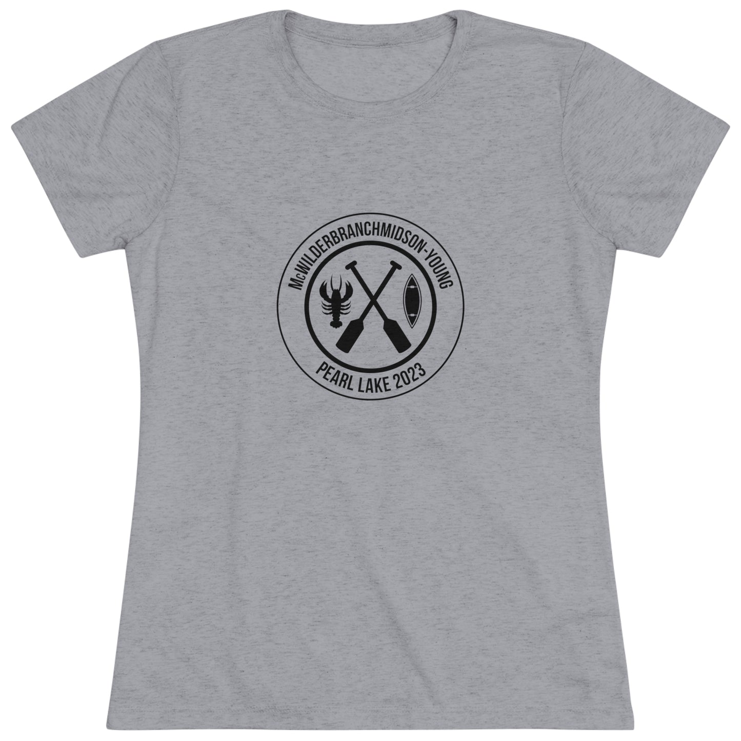 Pearl Lake Women's Tri-Blend T-Shirt (Light)