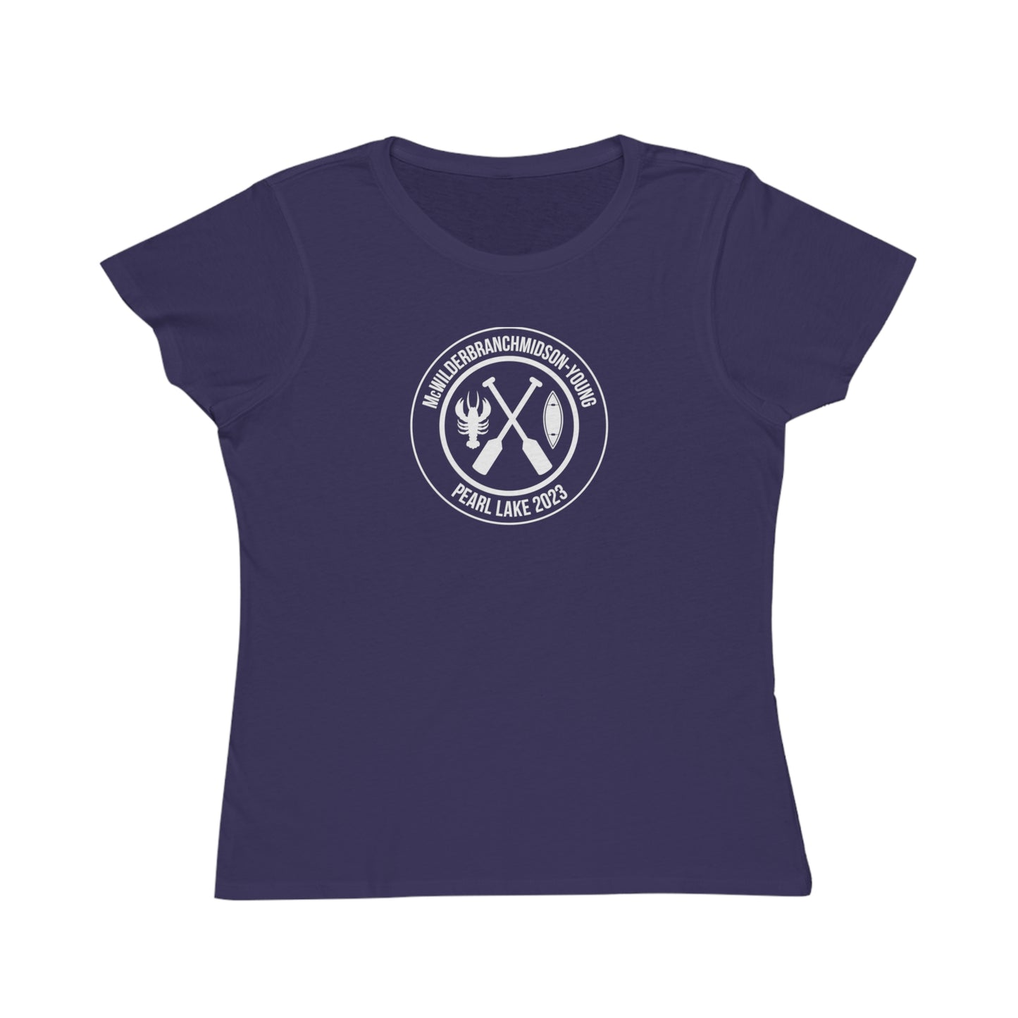 Pearl Lake Women's Organic T-Shirt (Dark)
