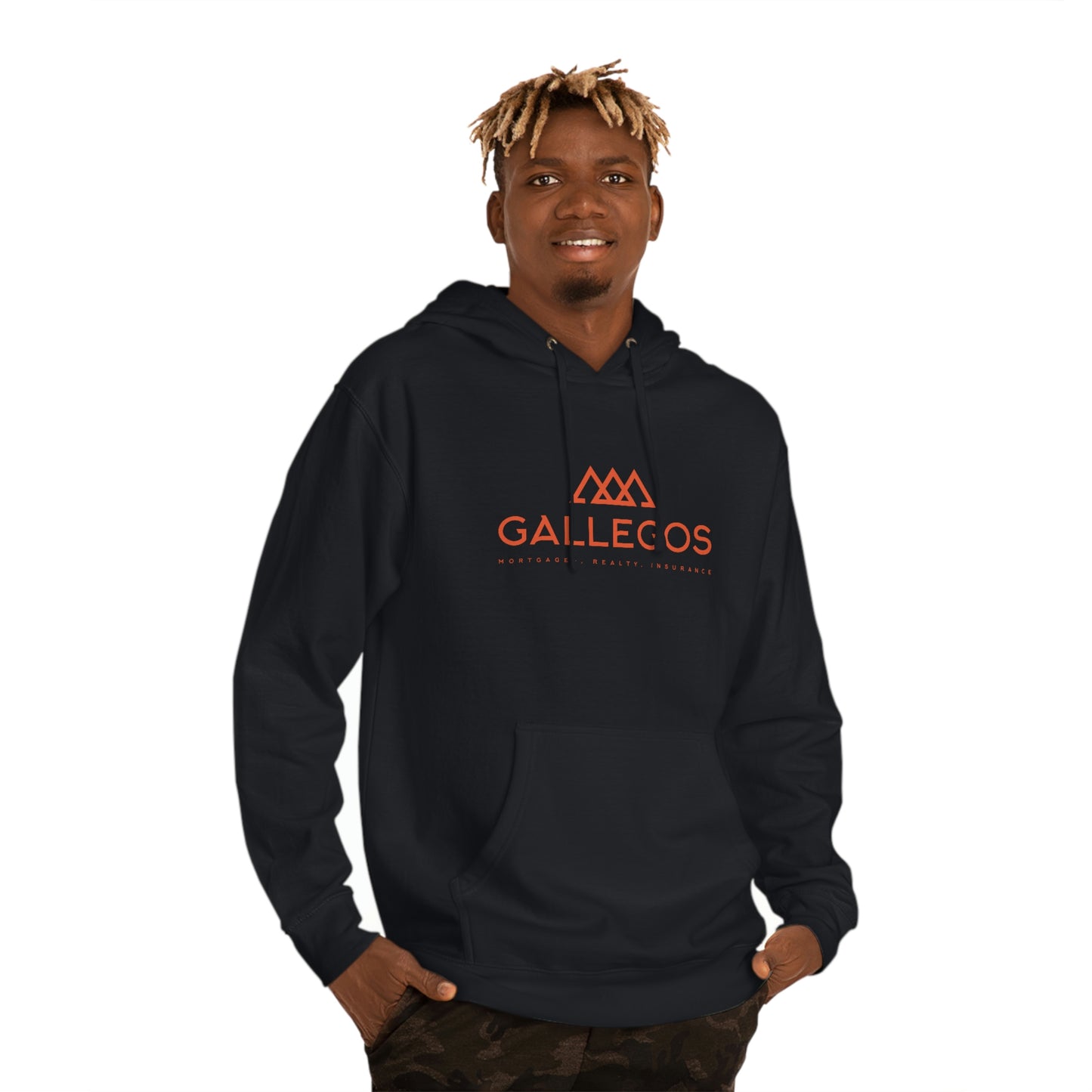 Gallegos Mortgage Triblend Hoodie (Solid Logo)