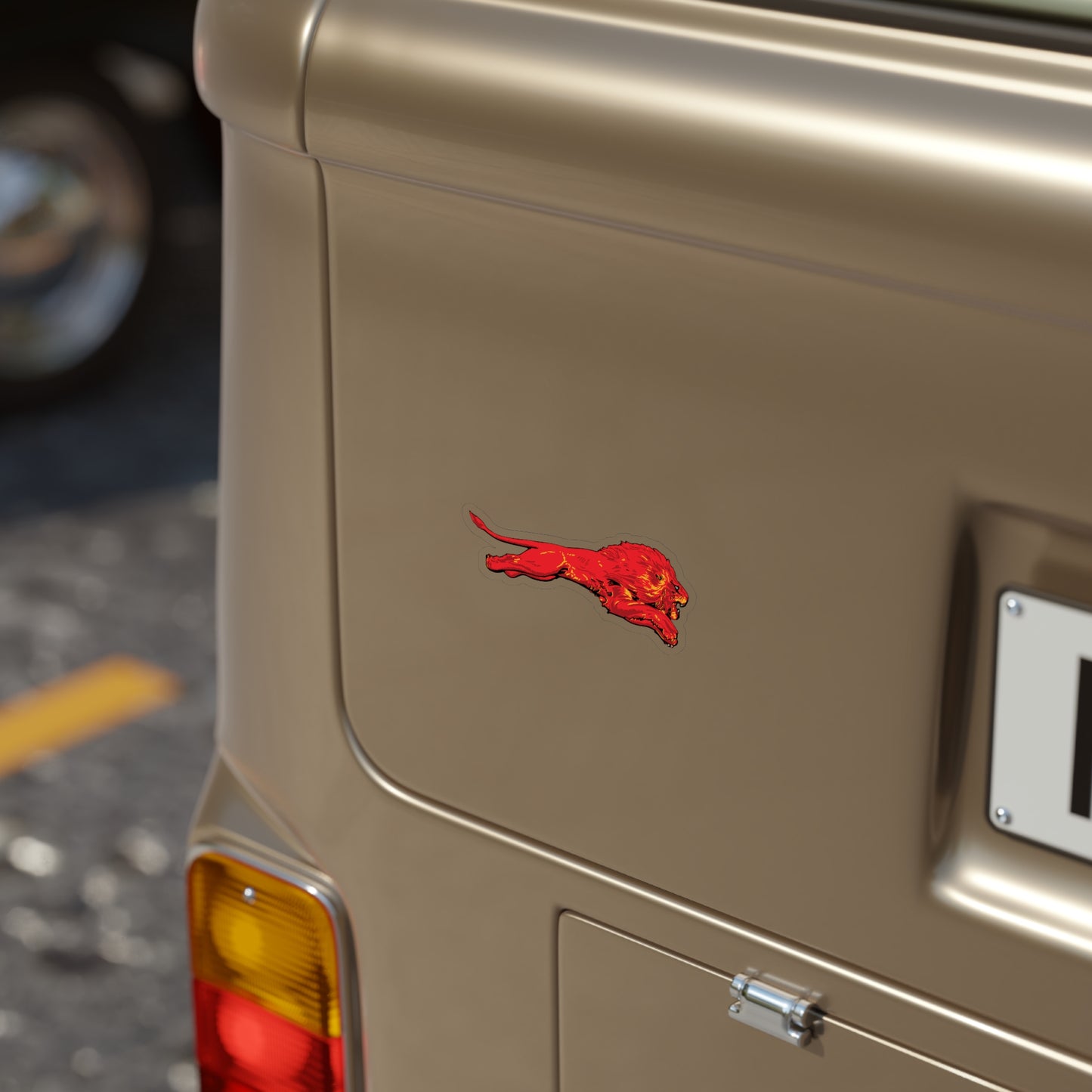 Red Lion Sticker