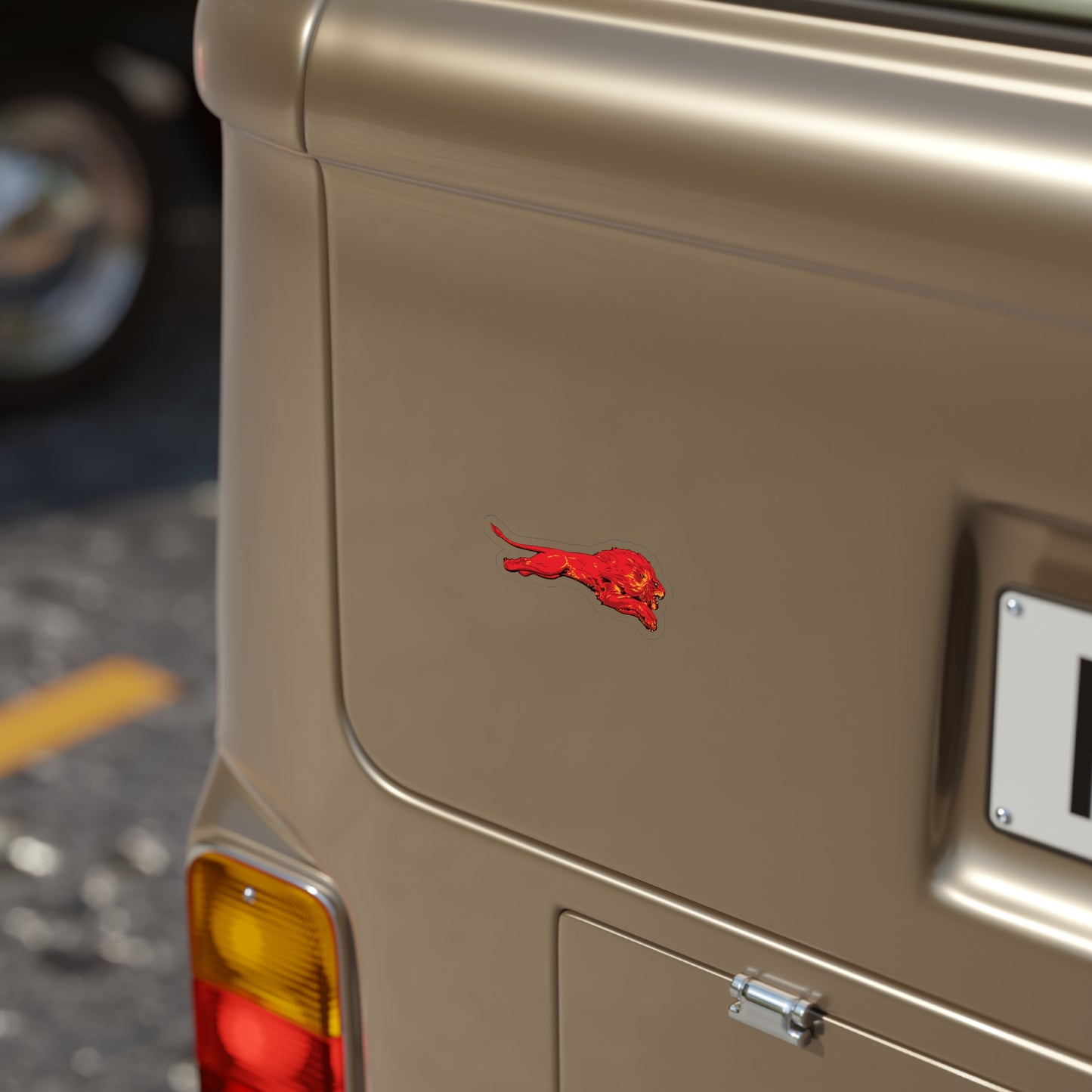 Red Lion Sticker