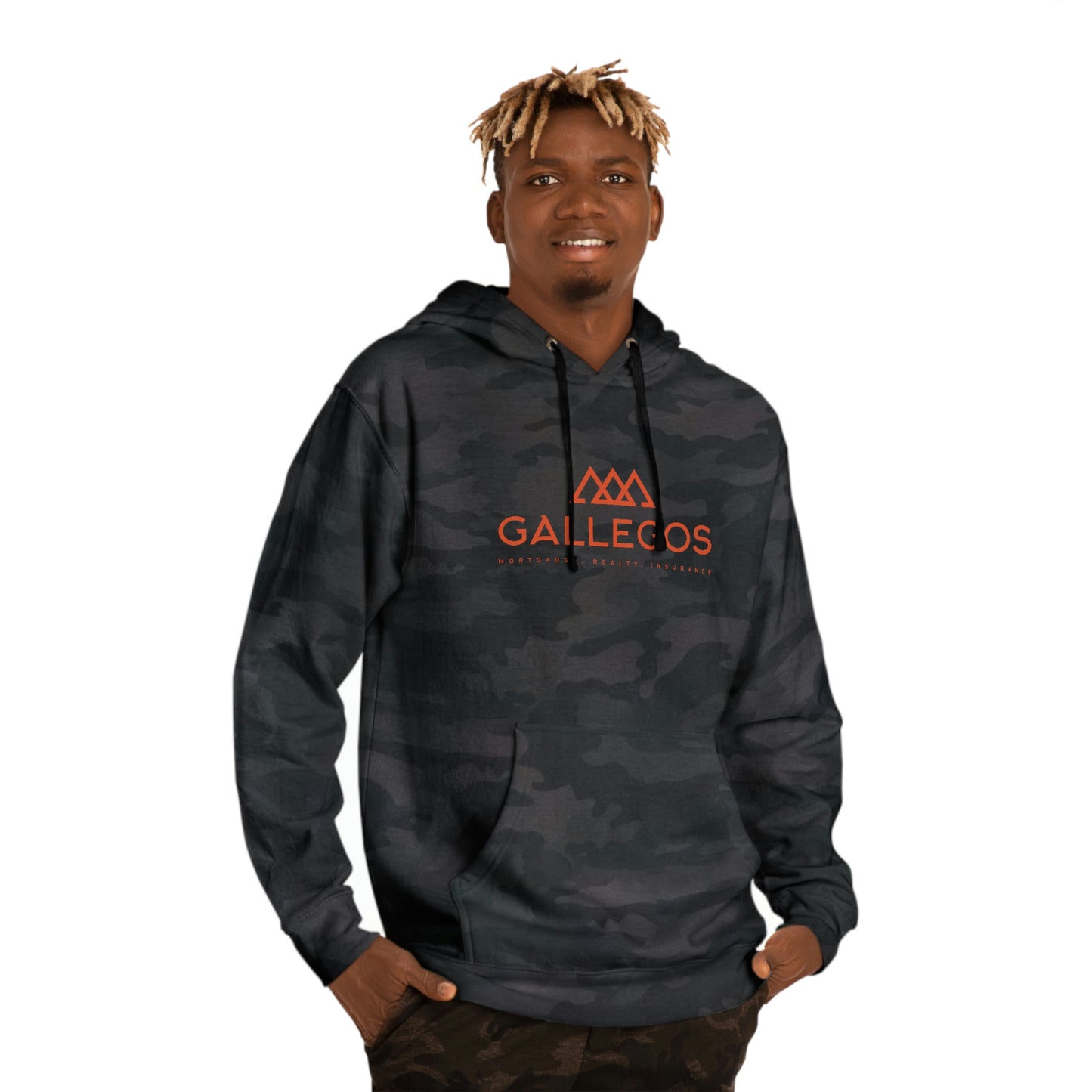 Gallegos Mortgage Triblend Hoodie (Solid Logo)