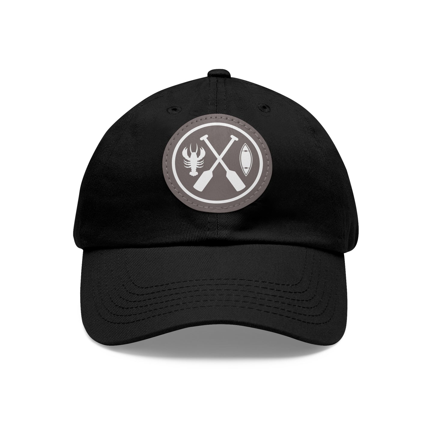 Pearl Lake Dad Hat w/Leather Patch