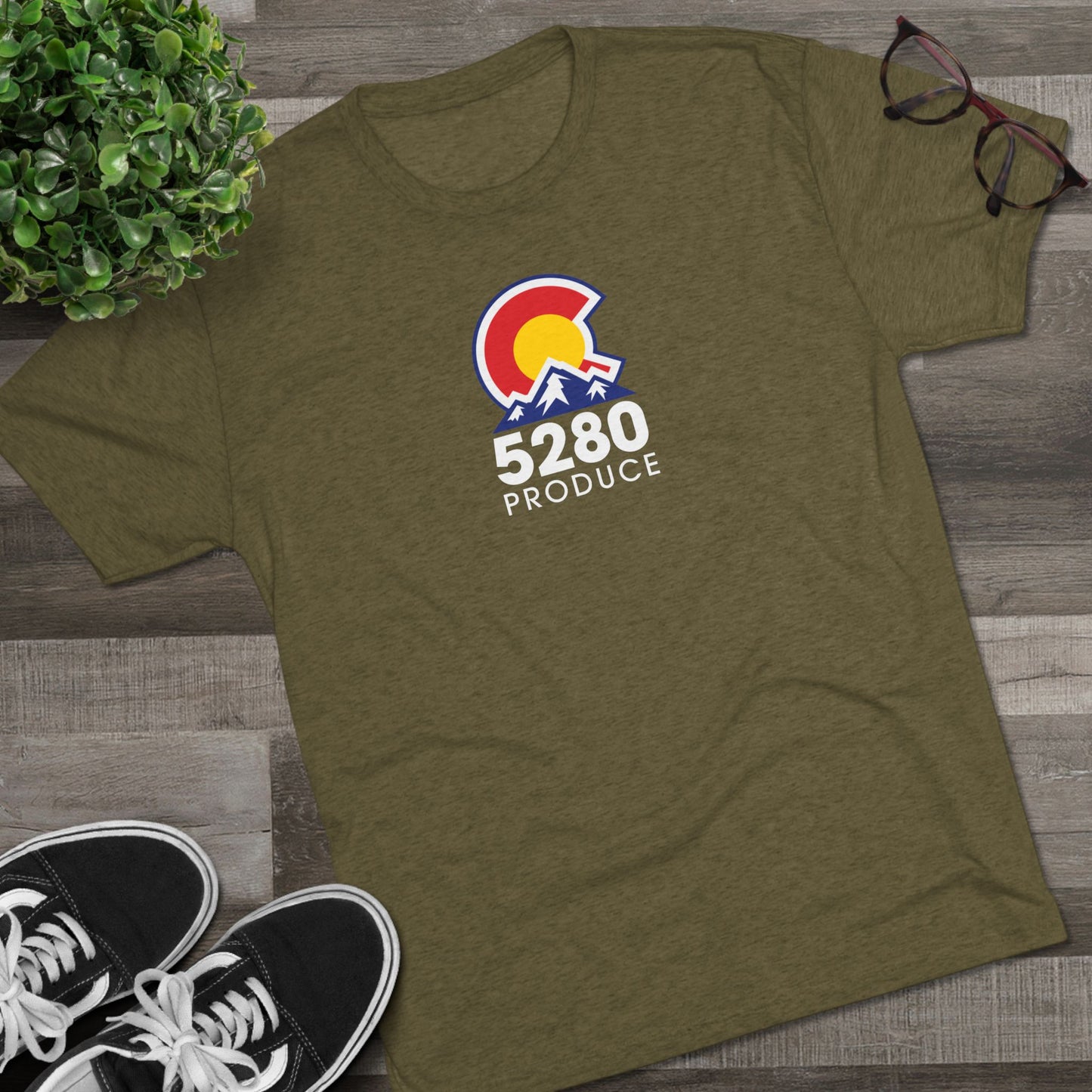 5280 Produce Tri-Blend Logo Shirt