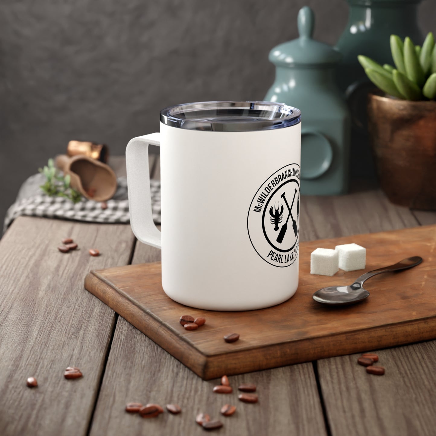 Pearl Lake Insulated Coffee Mug
