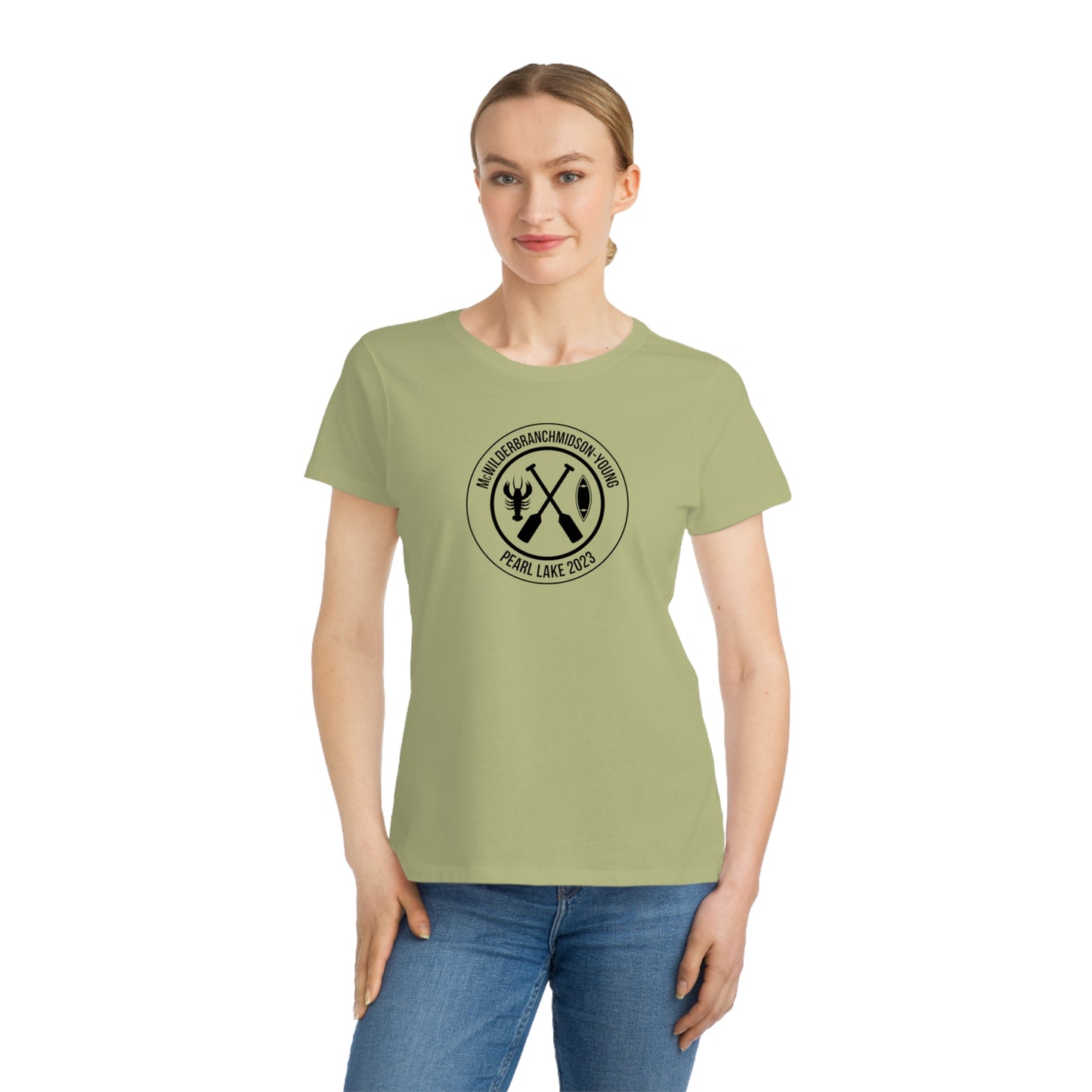 Pearl Lake Women's Organic T-Shirt (Light)