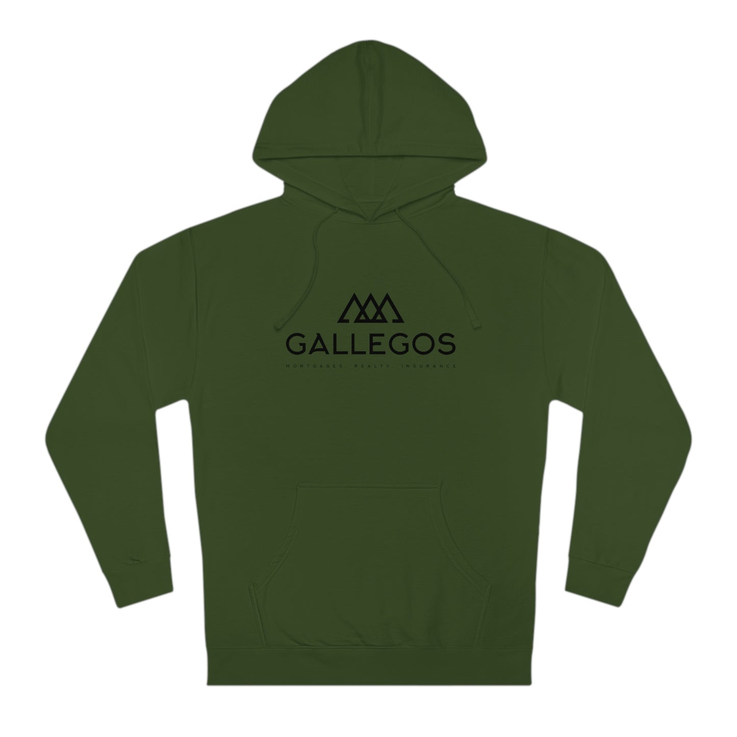 Gallegos Mortgage Triblend Hoodie (Black Logo)
